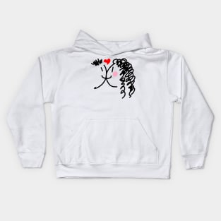 The little lovers Kids Hoodie